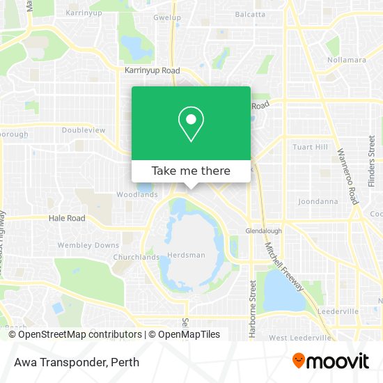 Awa Transponder map