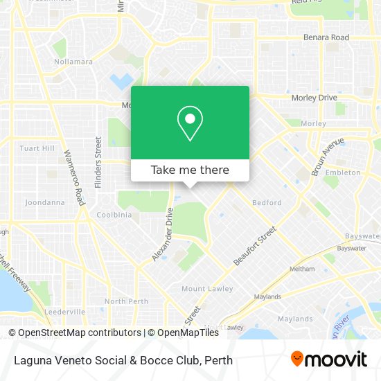 Laguna Veneto Social & Bocce Club map