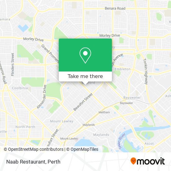 Naab Restaurant map
