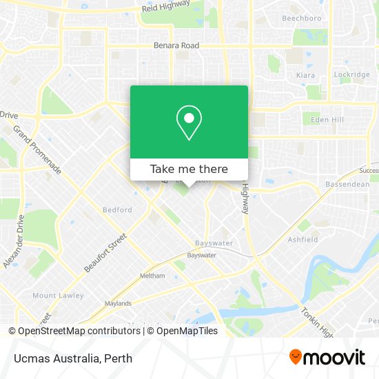 Ucmas Australia map