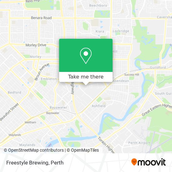 Freestyle Brewing map