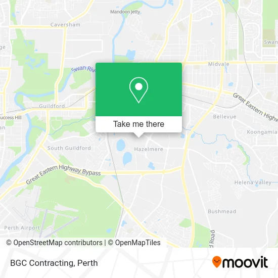 Mapa BGC Contracting