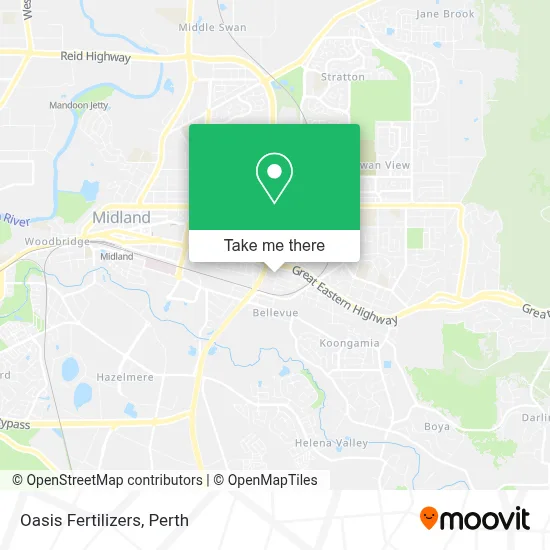 Mapa Oasis Fertilizers