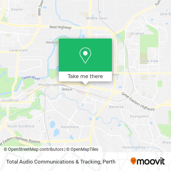 Total Audio Communications & Tracking map