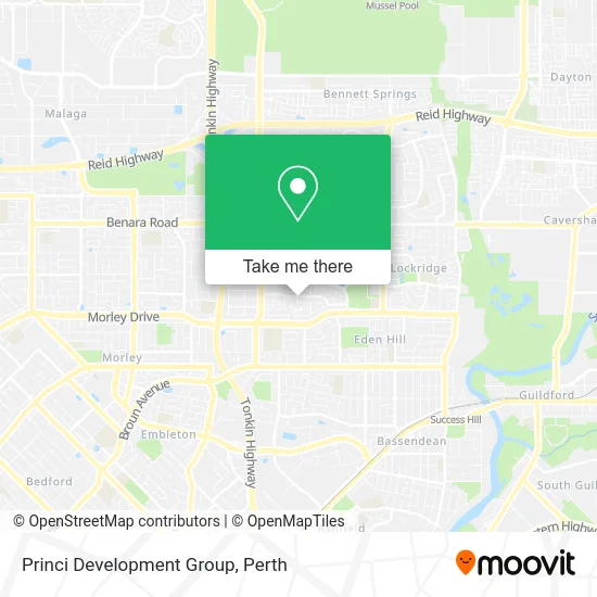 Mapa Princi Development Group