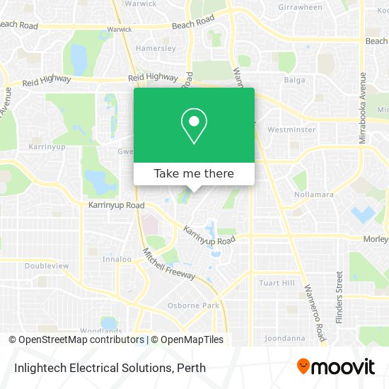 Inlightech Electrical Solutions map