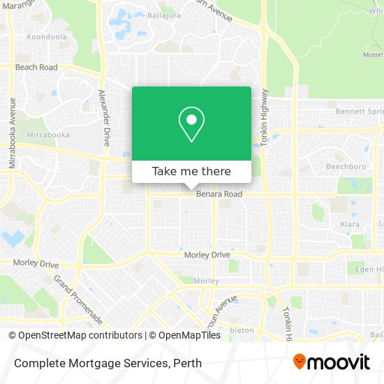 Complete Mortgage Services map