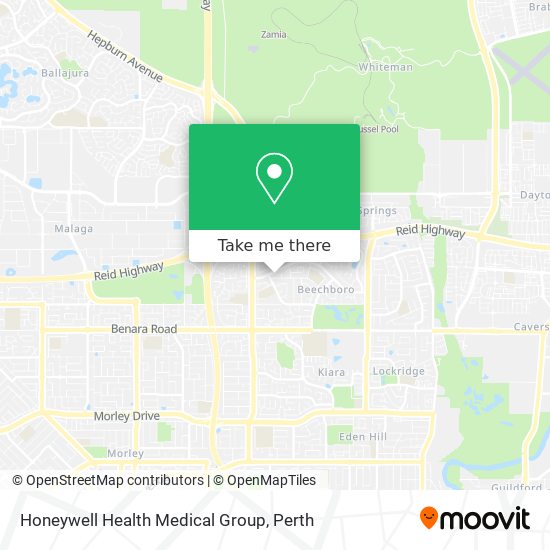 Honeywell Health Medical Group map