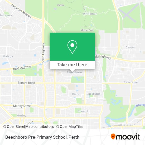 Beechboro Pre-Primary School map