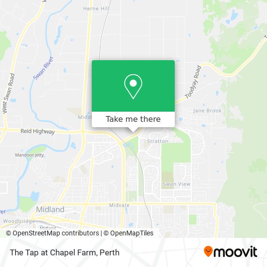 The Tap at Chapel Farm map