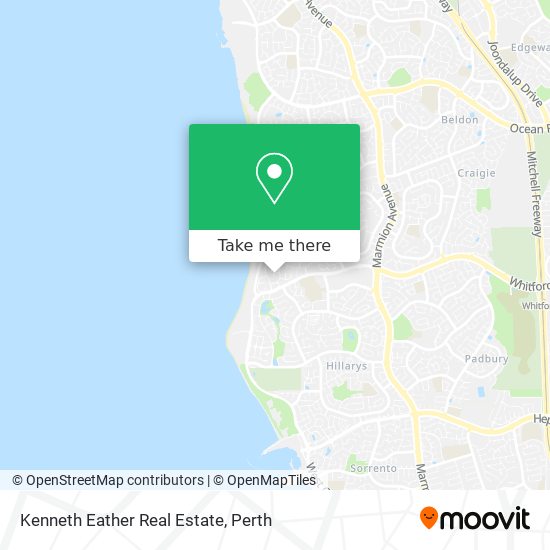 Kenneth Eather Real Estate map