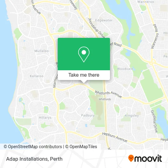 Mapa Adap Installations