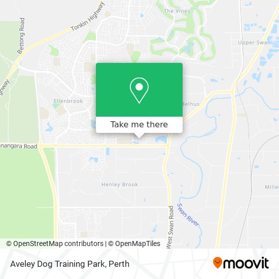 Aveley Dog Training Park map