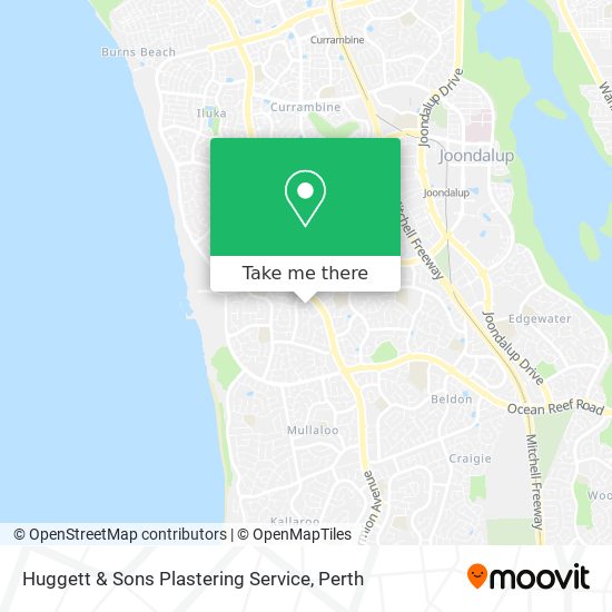 Huggett & Sons Plastering Service map