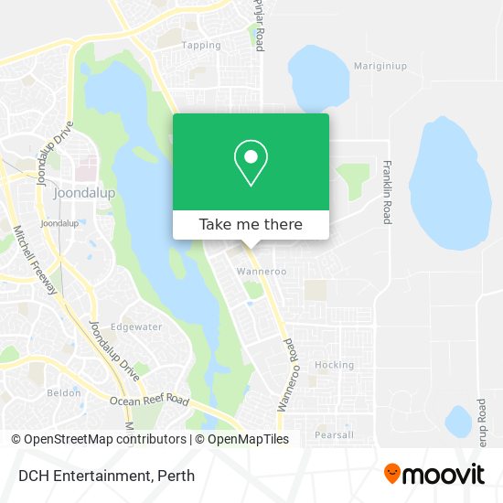 DCH Entertainment map