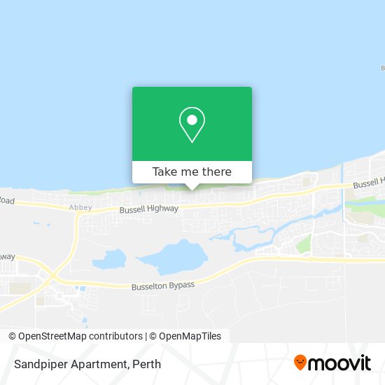 Sandpiper Apartment map