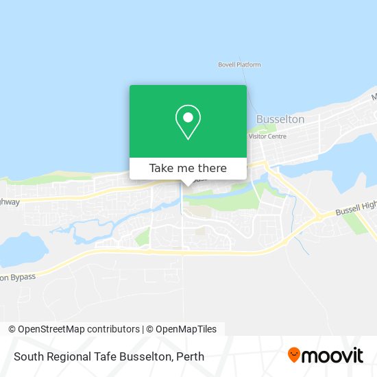 South Regional Tafe Busselton map