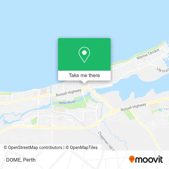 Mapa DOME