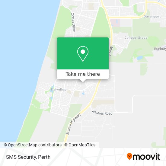 SMS Security map