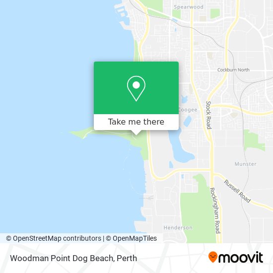 How to get to Woodman Point Dog Beach in Coogee by Bus or Train?