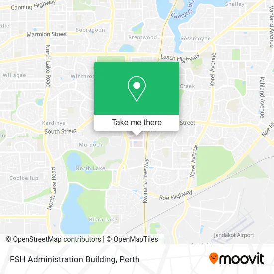 Mapa FSH Administration Building