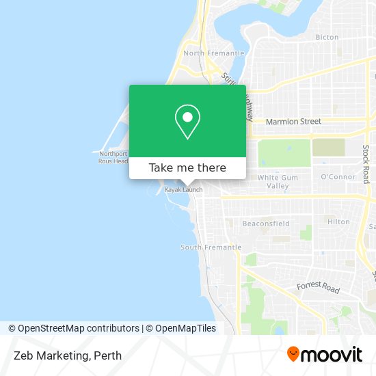 Zeb Marketing map