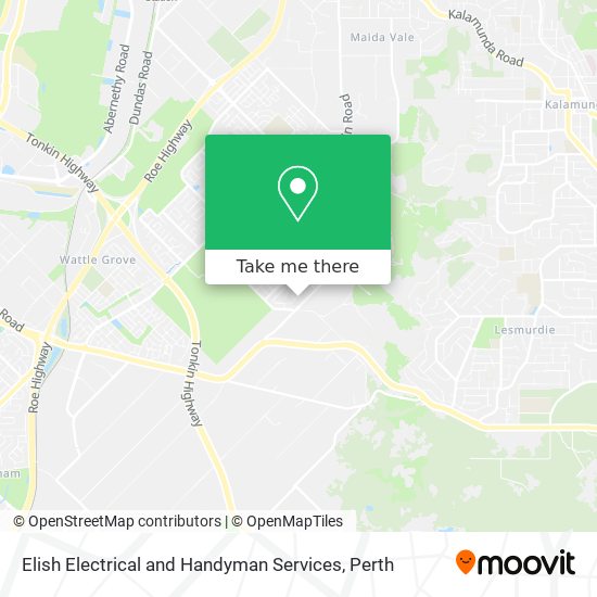 Elish Electrical and Handyman Services map