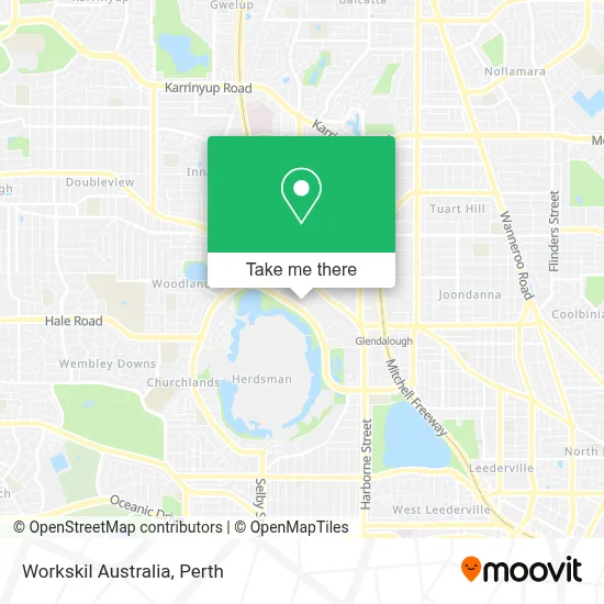 Mapa Workskil Australia