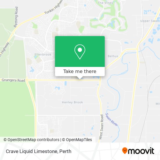 Crave Liquid Limestone map