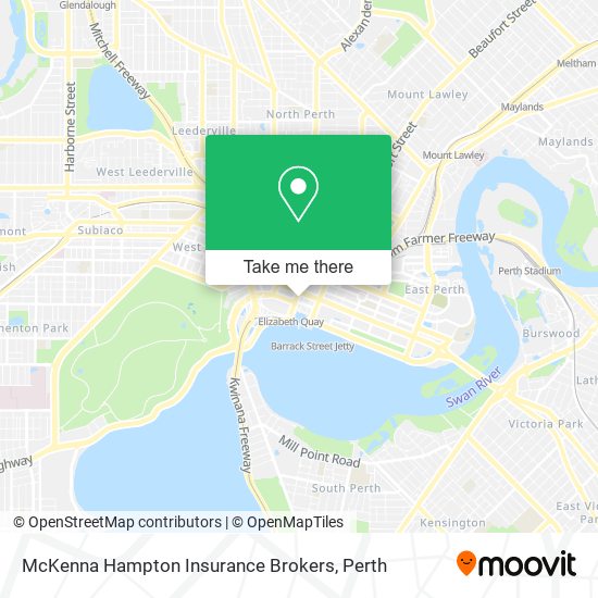 Mapa McKenna Hampton Insurance Brokers