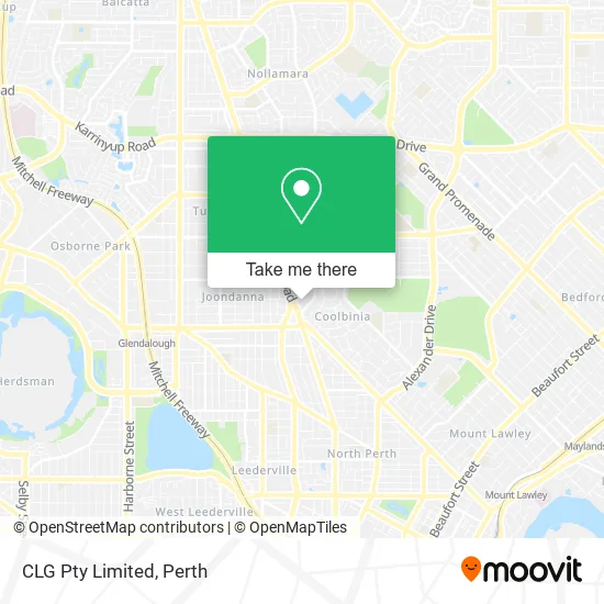 CLG Pty Limited map