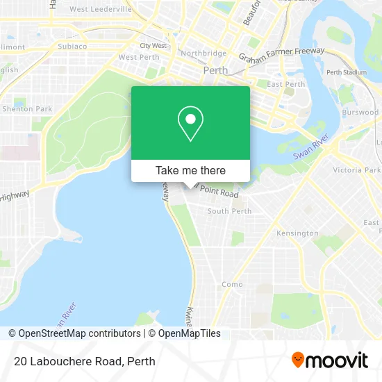 20 Labouchere Road map