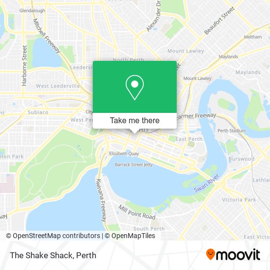 The Shake Shack map