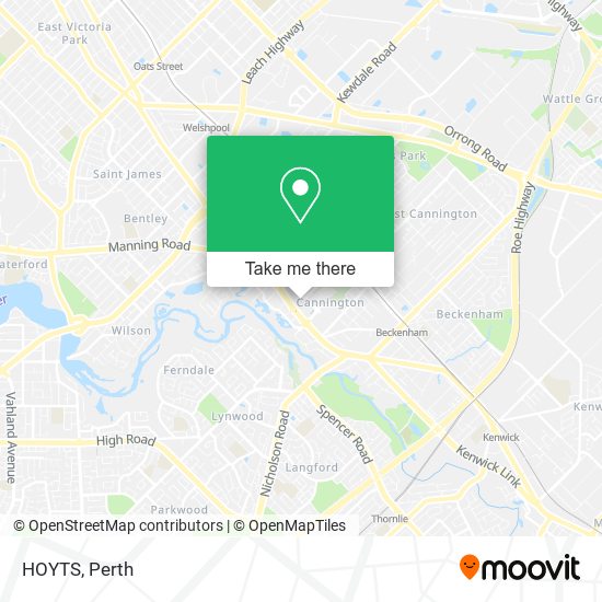 HOYTS map