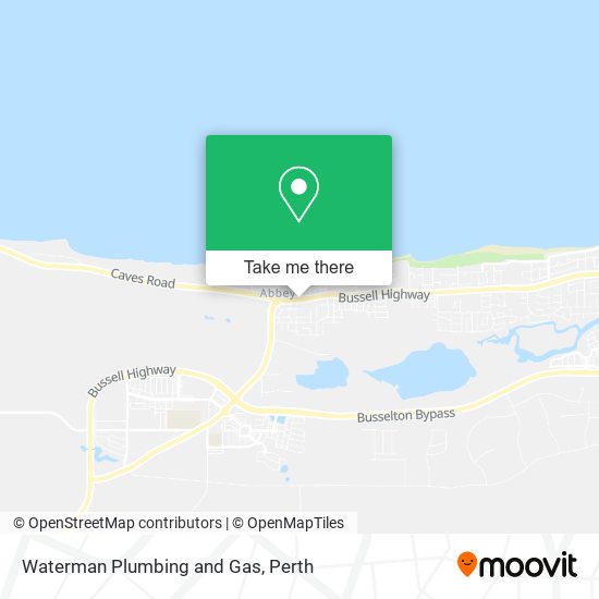 Mapa Waterman Plumbing and Gas