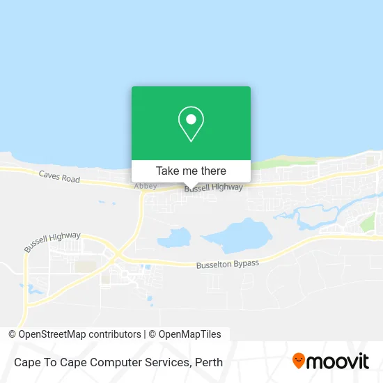 Mapa Cape To Cape Computer Services