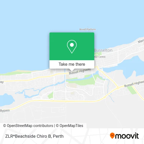 Mapa ZLR*Beachside Chiro B