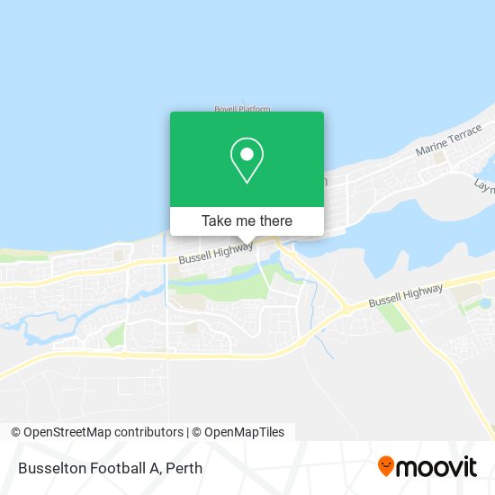 Busselton Football A map