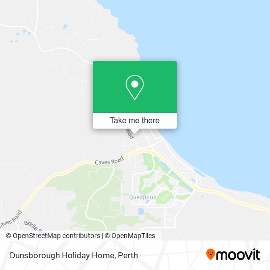 Mapa Dunsborough Holiday Home