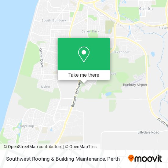 Mapa Southwest Roofing & Building Maintenance