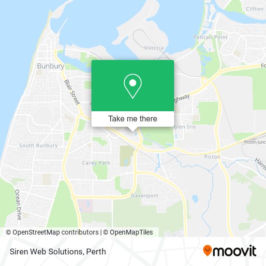 Siren Web Solutions map