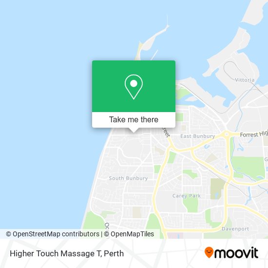 Higher Touch Massage T map