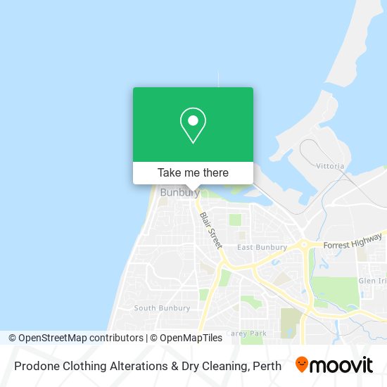 Prodone Clothing Alterations & Dry Cleaning map