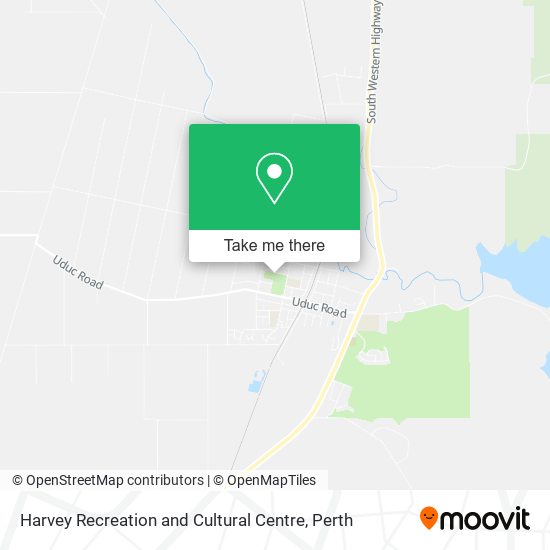 Harvey Recreation and Cultural Centre map