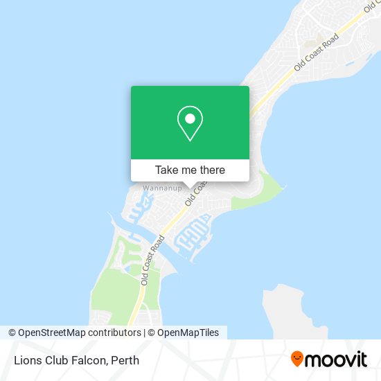 Lions Club Falcon map