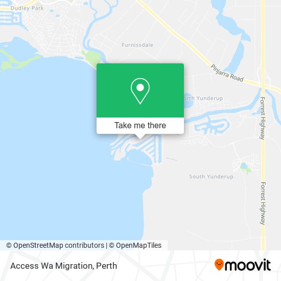 Mapa Access Wa Migration