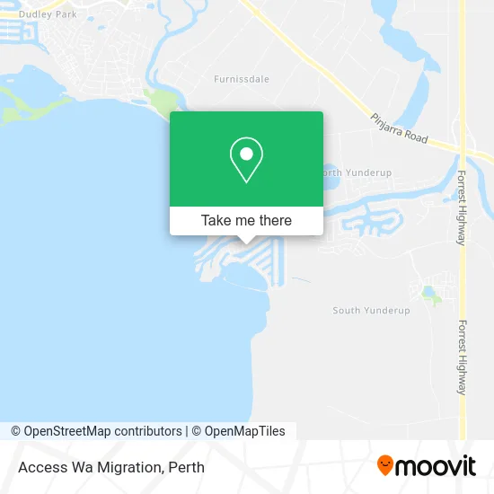 Mapa Access Wa Migration