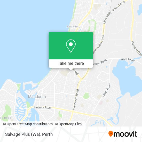 Mapa Salvage Plus (Wa)