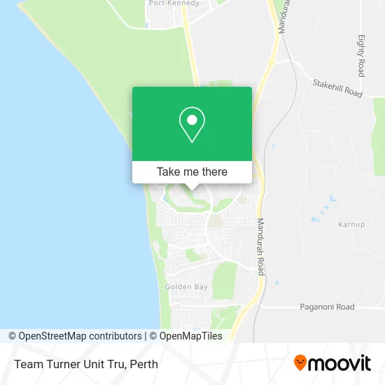 Mapa Team Turner Unit Tru