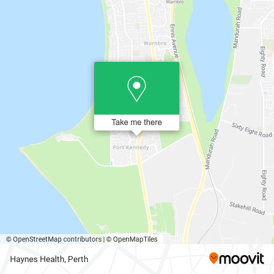 Haynes Health map